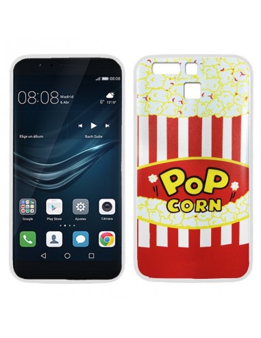 Carcasa TPU Huawei P9 Plus diseño Pop Corn