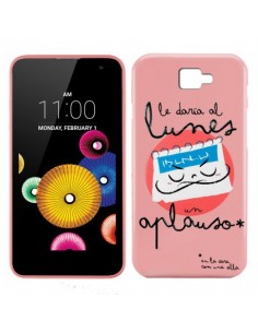 FUNDA TPU DISEÑO LG K4 LUNES