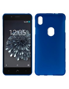 Funda gel TPU BQ Aquaris X5 Plus azul