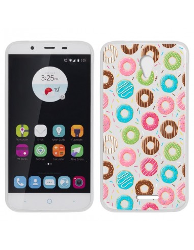 FUNDA TPU DISEÑO ZTE A310 / A462 ROSCOS