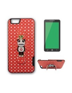 Carcasa soporte iPhone 6 Plus / 6s Plus diseño Mr. Me roja