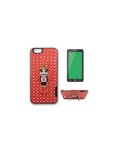 Carcasa soporte iPhone 6 Plus / 6s Plus diseño Mr. Me roja