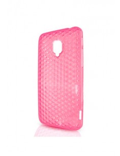 Funda TPU diamond HTC Explorer rosa