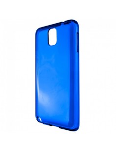 Funda gel TPU brillo HTC Desire S azul 2