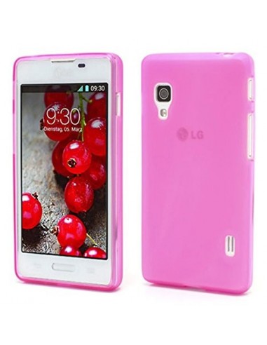 Funda gel TPU LG L5 II rosa