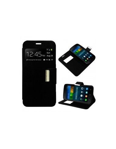 Funda libro soporte TPU Huawei Y5 (Y560) negra