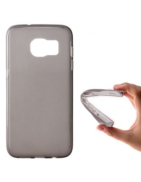 Funda gel TPU Samsung A510 Galaxy A5 (2016) gris humo