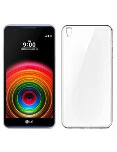 Funda gel TPU LG X Power transparente