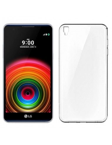 Funda gel TPU LG X Power transparente