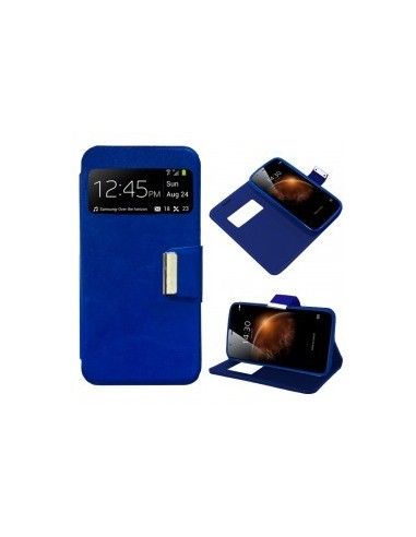 FUNDA LIBRO TPU HUAWEI G8 / GX8 AZUL