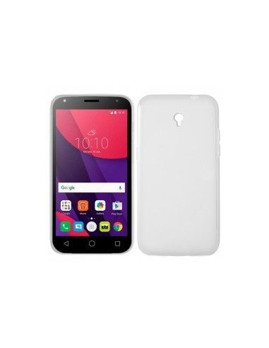 FUNDA TPU MATE ALCATEL PIXI 4 (5) 4G / VDF SMART 7 TURBO TRANSPARENTE