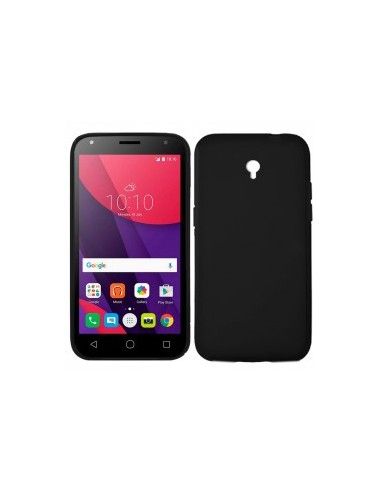 FUNDA TPU MATE ALCATEL PIXI 4 (5) 4G / VDF SMART 7 TURBO NEGRA