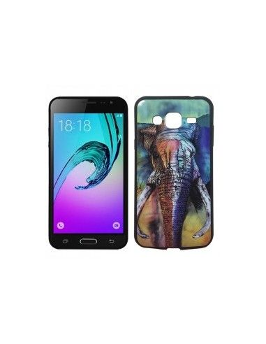 Carcasa TPU Samsung J300 / J320 Galaxy J3 (2016) diseño Elefante