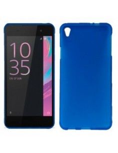 Funda gel TPU Sony Xperia E5 azul