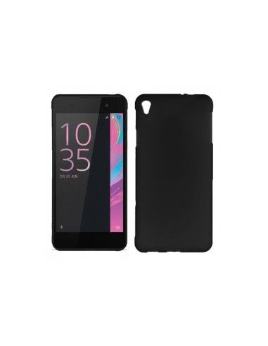 Funda gel TPU Sony Xperia E5 negra