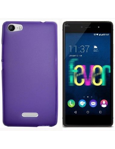 FUNDA TPU MATE WIKO FEVER MORADA