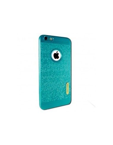 Funda TPU glitter iPhone 7+ Plus / 8+ Plus turquesa