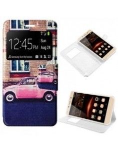 FUNDA LIBRO TPU DISEÑO HUAWEI Y5 II / Y6 II COMPACT CAR
