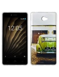 Carcasa TPU BQ Aquaris U / U Lite diseño Car