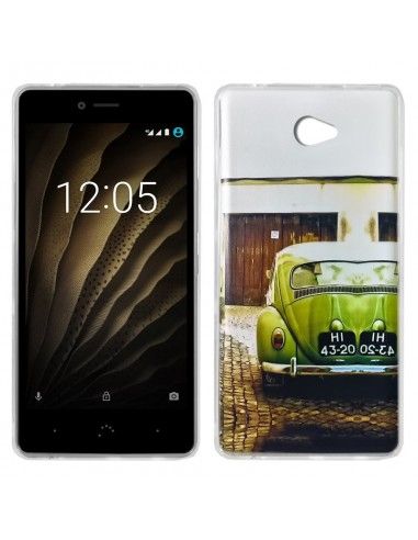 Carcasa TPU BQ Aquaris U / U Lite diseño Car