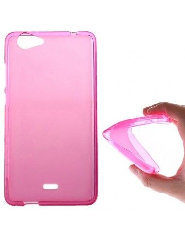 FUNDA TPU MATE WIKO PULP ROSA