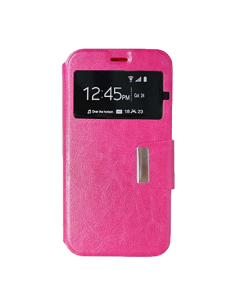 Funda libro soporte TPU Alcatel Pop 4 Plus (5056) rosa