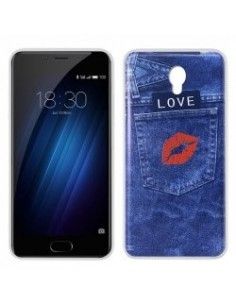 Carcasa TPU Meizu M3 / M3s diseño Vaqueros