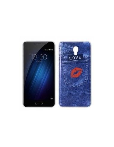 Carcasa TPU Meizu M3 / M3s diseño Vaqueros