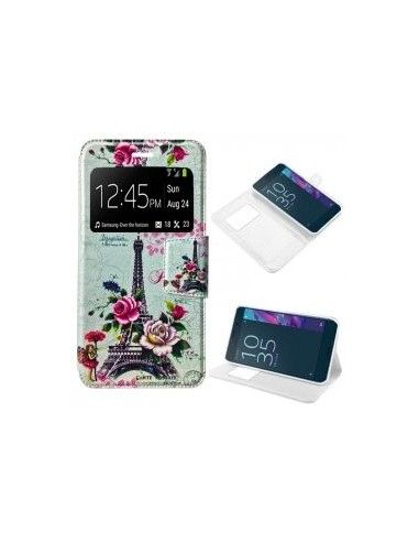 FUNDA LIBRO CARCASA DISEÑO SONY XPERIA XZ PARIS