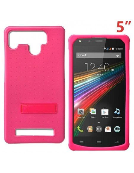 Funda universal soporte silicona 5'' pulgadas rosa