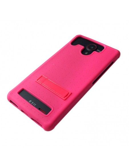 Funda universal soporte silicona 5'' pulgadas rosa
