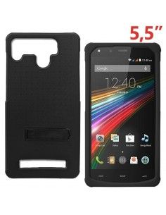 Funda universal soporte silicona 5,5'' pulgadas negra