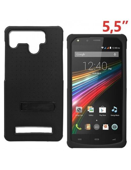 Funda universal soporte silicona 5,5'' pulgadas negra