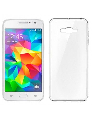 Funda gel TPU mate Samsung G530 Galaxy Grand Prime transparente