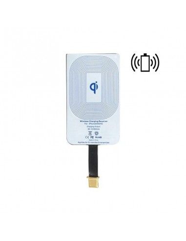 Dock Adaptador Conector Lighting iPhone 5 / 5s / 6 / 7 / 7 Plus Cargador Inalámbrico Qi