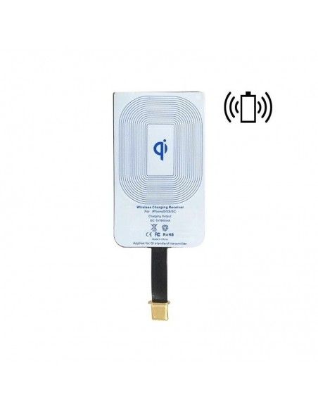 Dock Adaptador Conector Lighting iPhone 5 / 5s / 6 / 7 / 7 Plus Cargador Inalámbrico Qi