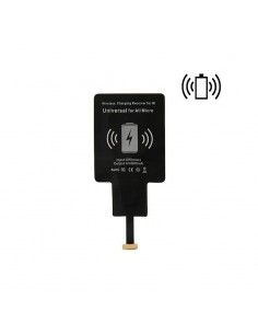 ADAPTADOR CONECTOR MICROUSB PARA CARGADOR INALAMBRICO QI 2