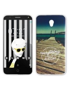 Carcasa TPU Alcatel Pop 4 (5) diseño Beach