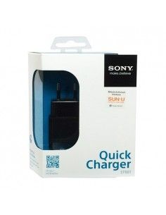 CARGADOR DIRECTO SONY EP881 + CABLE DATOS MICRO USB NEGRO