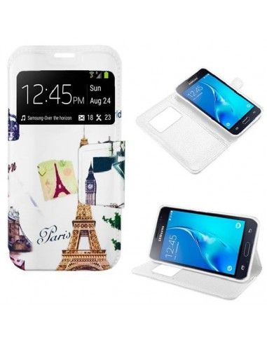 Funda libro soporte TPU Samsung Galaxy J1 Mini (J105) diseño Paris