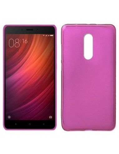 Funda TPU mate Xiaomi Redmi Note 4 / Note 4X rosa
