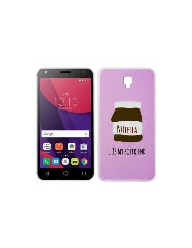 Carcasa TPU Alcatel Pixi 4 (5) 3G diseño Chocolate Nutella