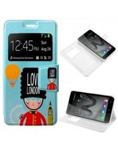 FUNDA LIBRO TPU DISEÑO WIKO FREDDY LONDON