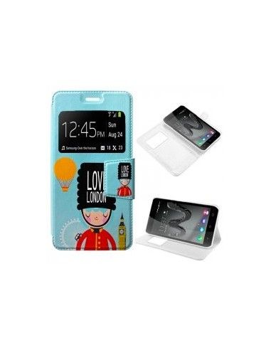 FUNDA LIBRO TPU DISEÑO WIKO FREDDY LONDON