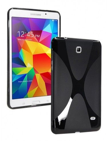 FUNDA TPU TABLET SAMSUNG GALAXY TAB 4 7'' T230/T231/T235 NEGRA