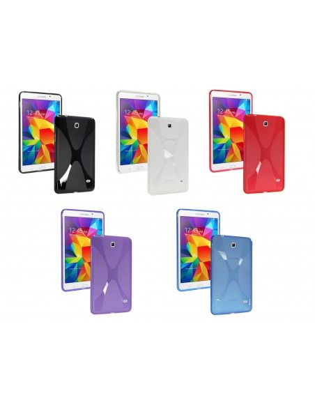 FUNDA TPU TABLET SAMSUNG GALAXY TAB 4 7'' T230/T231/T235 NEGRA