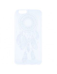 Funda TPU fino iPhone 6 / 6S transparente diseño Atrapasueños 2