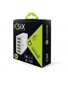 CARGADOR RED UNIVERSAL 5 SALIDAS USB 8A BLANCO 2