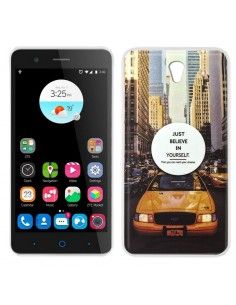 Carcasa TPU ZTE Blade A510 diseño Taxi