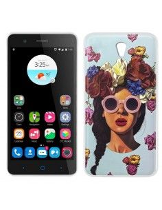 Carcasa TPU ZTE Blade A510 diseño Girl